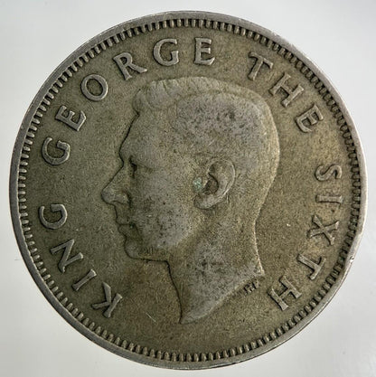 1948 New Zealand Florin Coin | Fine Collectable Grade
