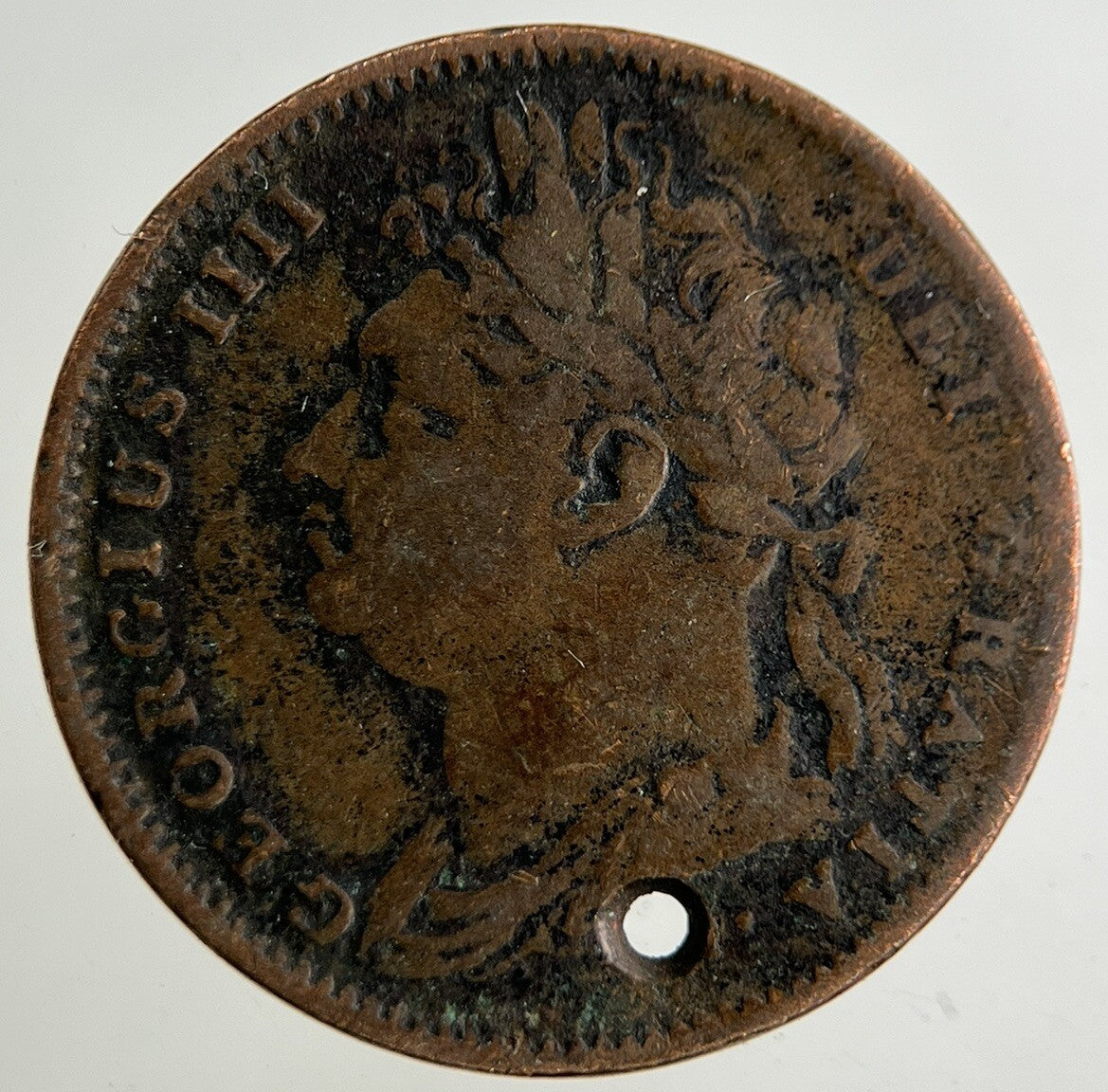 1825 George IV Farthing Coin | Collectable Grade