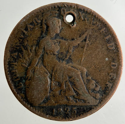 1825 George IV Farthing Coin | Collectable Grade