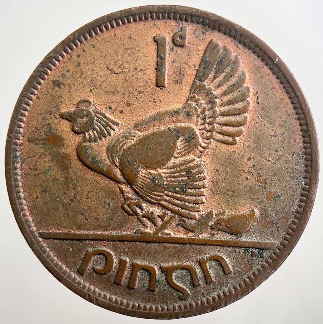 1941 Irish Penny Coin | Fine Collectable Grade | a7469