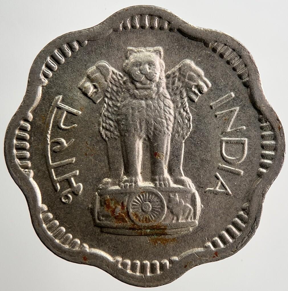 1957 India 10 Paise Coin | Fine Collectable Grade | a3340