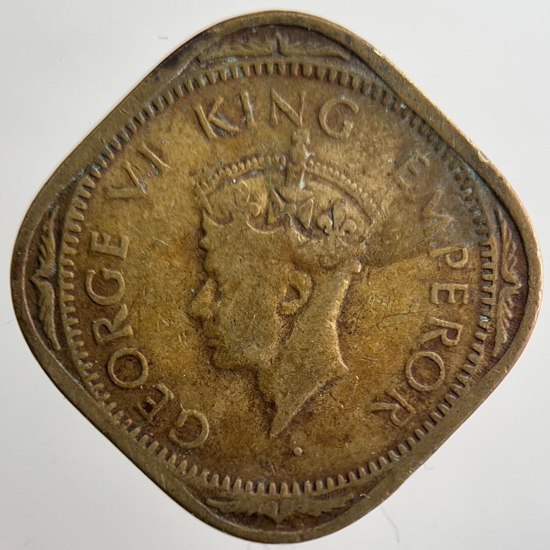 1942 India 2 Annas Coin | Collectable Grade | a3345