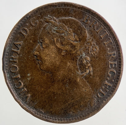 1894 Victoria Farthing Coin | Collectable Grade