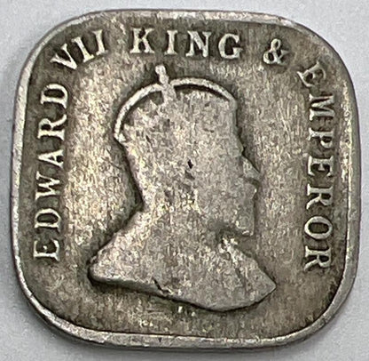 1910 Ceylon 5 Cents | Sri Lanka Coin | Fine Grade | a503