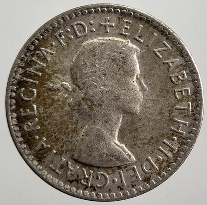 1963 Australia Threepence Silver Coin | Fine Collectable Grade | a7734