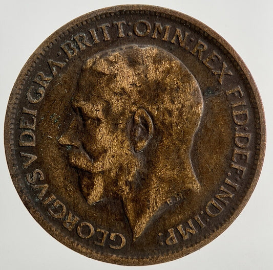1919 George V Farthing Coin | Fine Collectable Grade