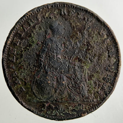 British William IV Farthing Coin | Fair Grade
