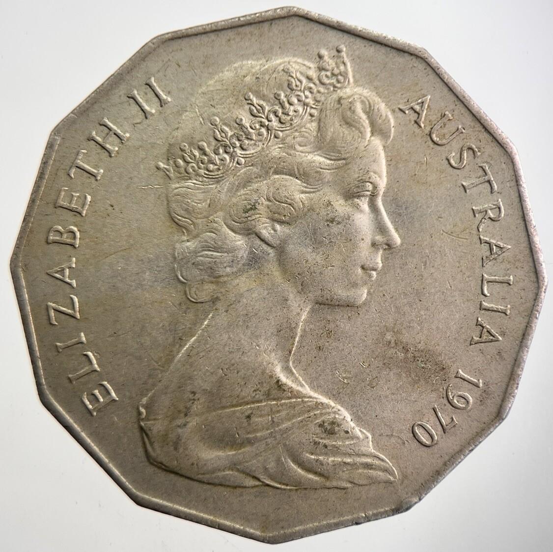 1970 Australia James Cook 50 Cents Coin | Very High Grade | a7744