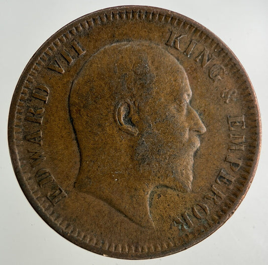 1904 India 1/4 Quarter Anna Coin | Fine Collectable Grade