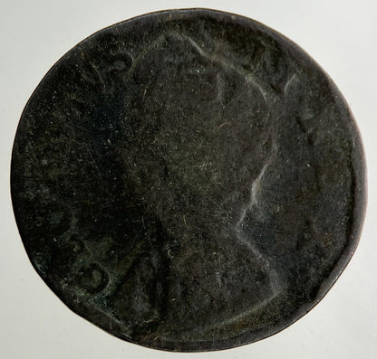 1739 George II 2nd Farthing Coin | Collectable Grade