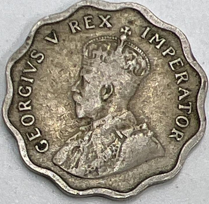 1934 Half 1/2 Piastre Cyprus Coin | Fine Collectable Grade