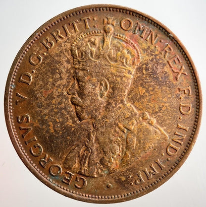 1934 Australia One Penny Coin | Fine Collectable Grade | a3210