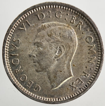 1940 George VI Threepence Silver Coin | Very High Grade | a9825