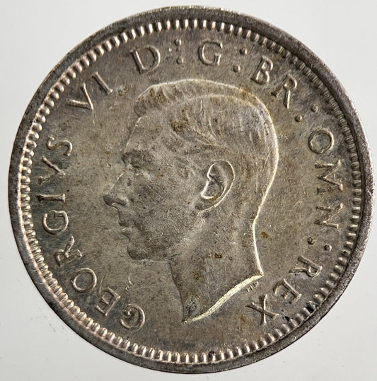 1940 George VI Threepence Silver Coin | Very High Grade | a9825