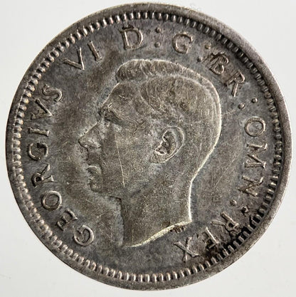 1941 George VI Threepence Silver Coin | Very High Grade | a9828