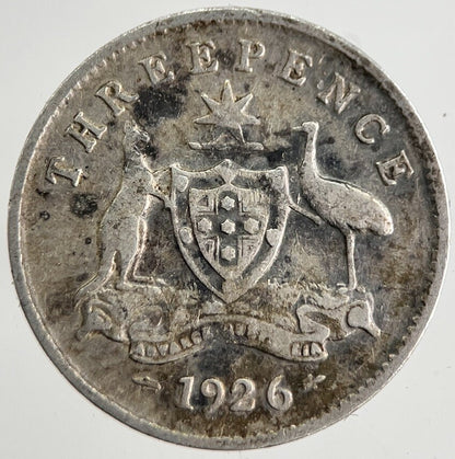 1926 Australia Threepence Silver Coin | Collectable Grade | a8326
