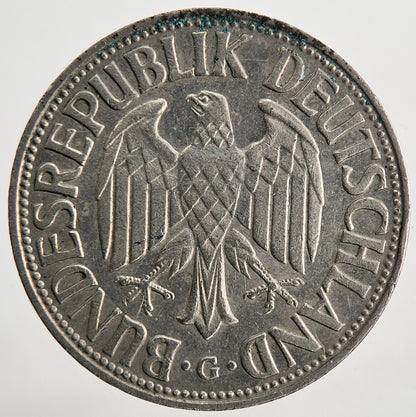 1965 Germany 1 One Mark Coin | Fine Collectable Grade | a9484