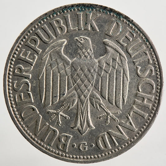 1965 Germany 1 One Mark Coin | Fine Collectable Grade | a9484