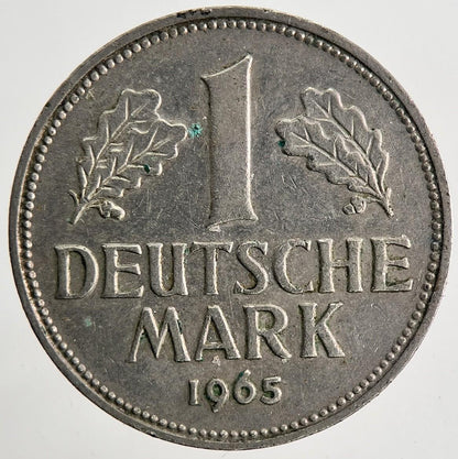 1965 Germany 1 One Mark Coin | Fine Collectable Grade | a9484