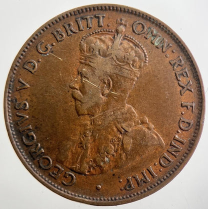 1935 Australia One Half Penny Coin | Fine Collectable Grade | a7737