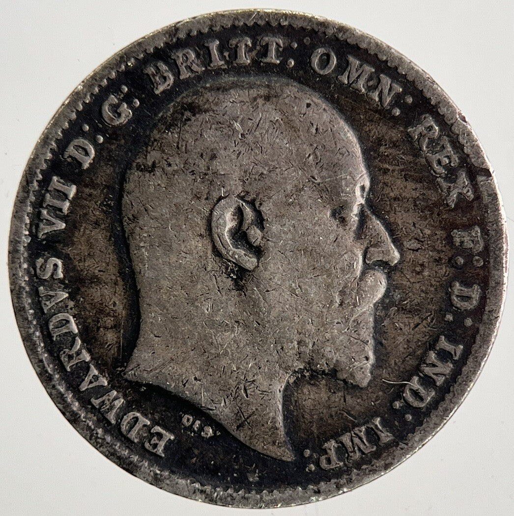 1902 Edward VII Threepence Silver Coin | Collectable Grade | a9838