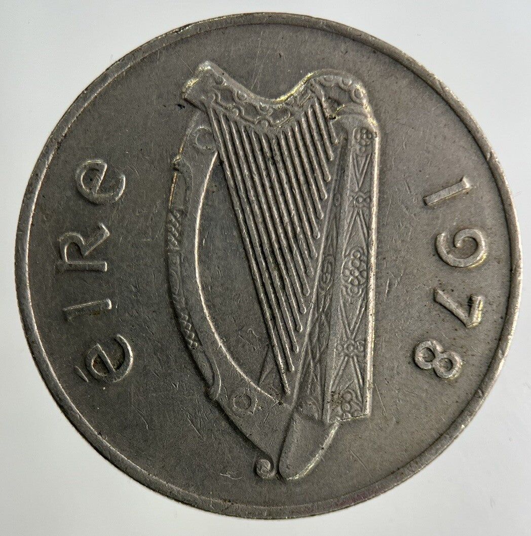 1978 Irish 10p Ten-Pence Coin | Fine Collectable Grade