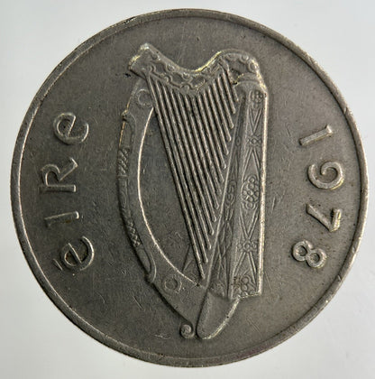 1978 Irish 10p Ten-Pence Coin | Fine Collectable Grade