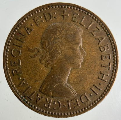 1967 Elizabeth II 2nd Half-Penny Coin | Fine Collectable Grade