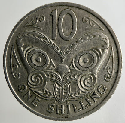 1967 New Zealand 10 Cents Coin | Fine Collectable Grade