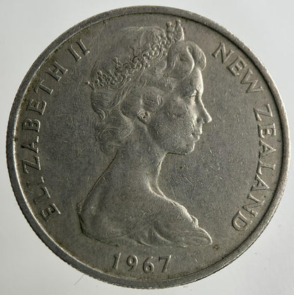 1967 New Zealand 10 Cents Coin | Fine Collectable Grade
