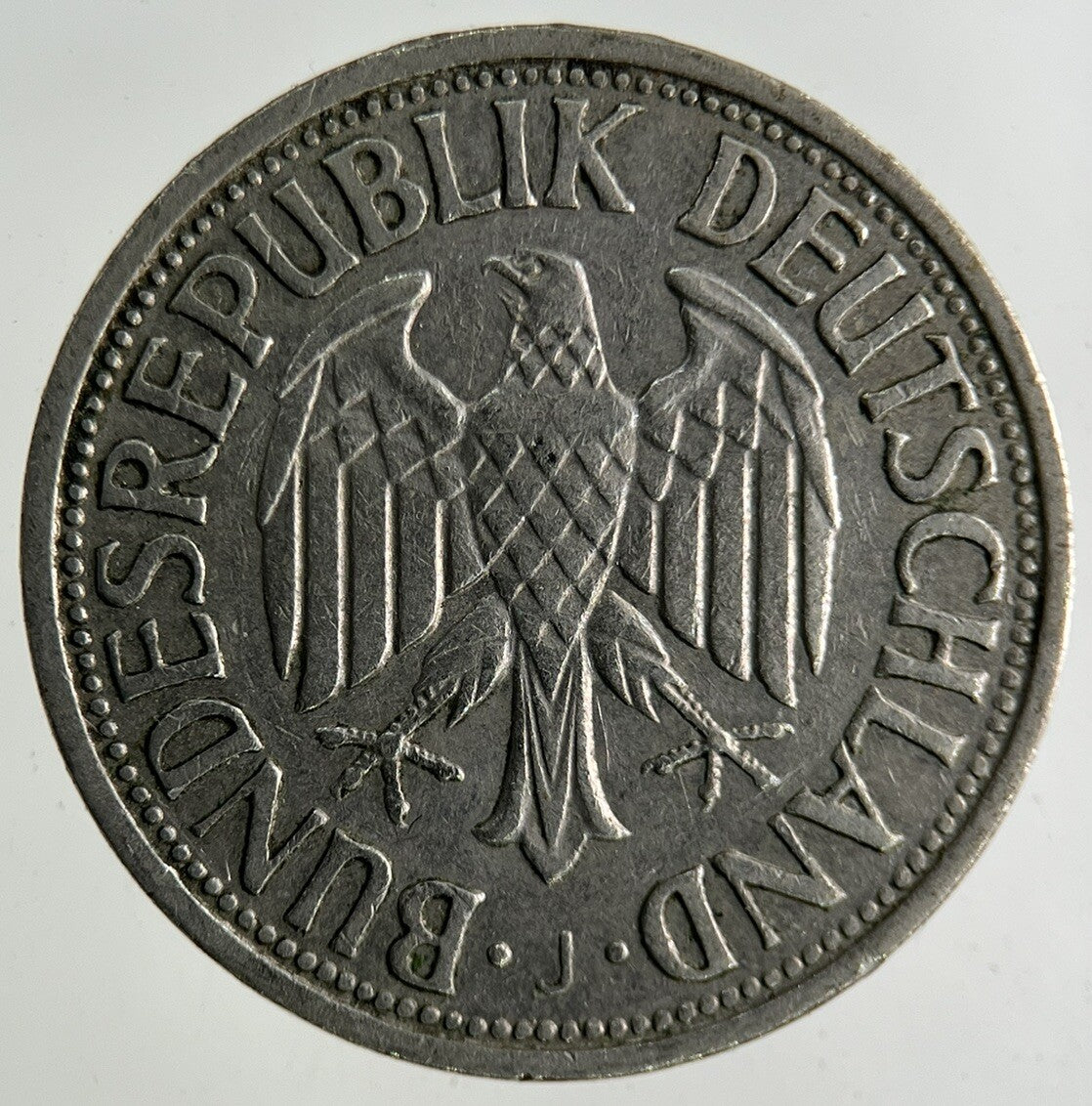 1960 Germany 1 Mark Coin | Fine Collectable Grade