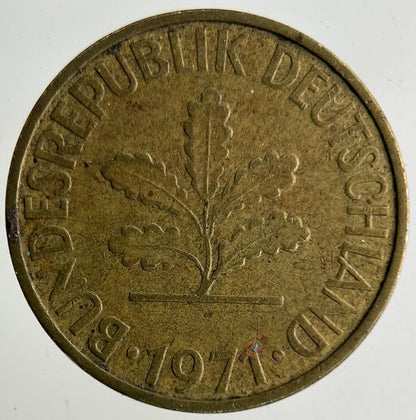 1971 Germany 10 Pfennig Coin | Fine Collectable Grade