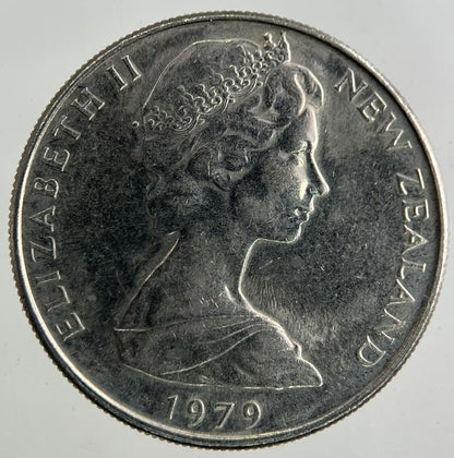 1979 New Zealand 10 Cents Coin | Fine Collectable Grade