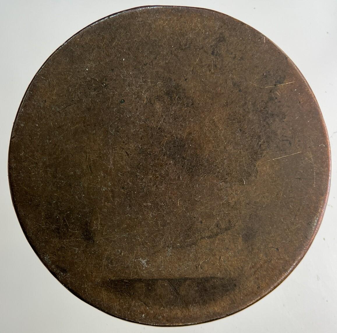 British Victoria One Penny Coin | Worn Grade