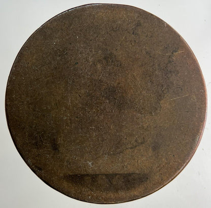 British Victoria One Penny Coin | Worn Grade