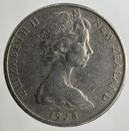 1978 New Zealand 10 Cents Coin | Fine Collectable Grade