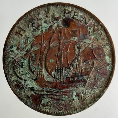 1967 Elizabeth II 2nd Half-Penny Coin | Fine Collectable Grade