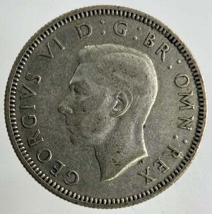 1939 George VI Shilling Silver Coin | Fine Collectable Grade