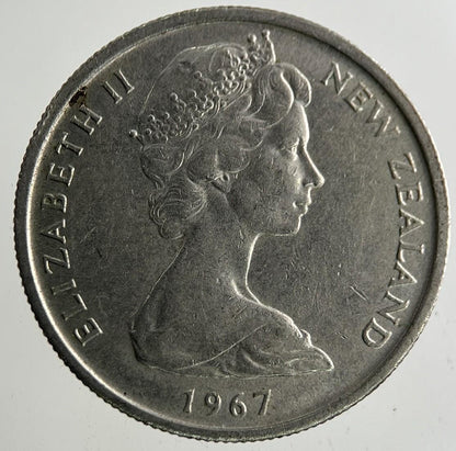 1967 New Zealand 5 Cents Coin | Fine Collectable Grade