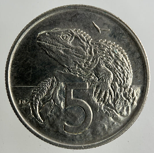 1978 New Zealand 5 Cents Coin | Fine Collectable Grade