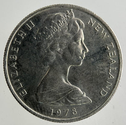 1978 New Zealand 5 Cents Coin | Fine Collectable Grade