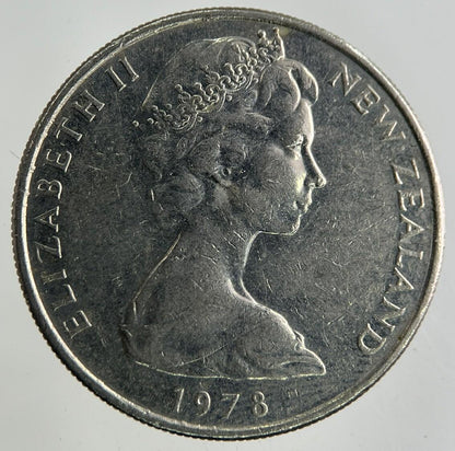 1978 New Zealand 10 Cents Coin | Fine Collectable Grade