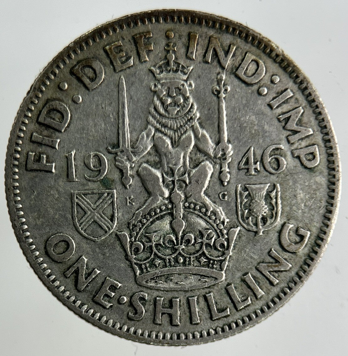1946 George VI Shilling Silver Coin | Collectable Grade