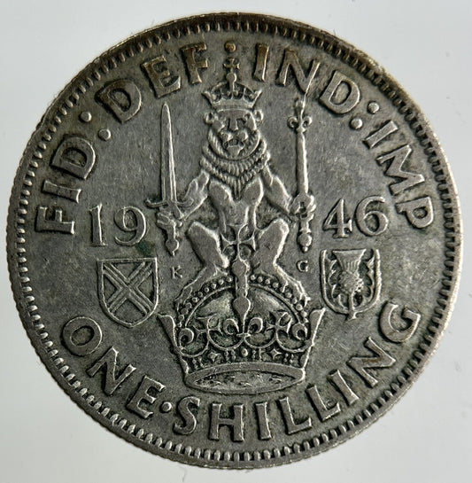1946 George VI Shilling Silver Coin | Collectable Grade