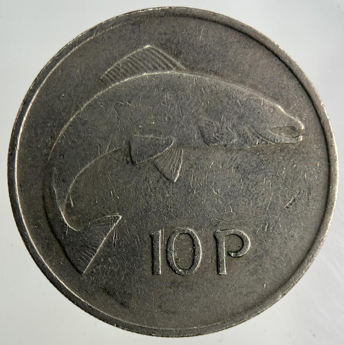 1976 Irish 10p Ten-Pence Coin | Fine Collectable Grade