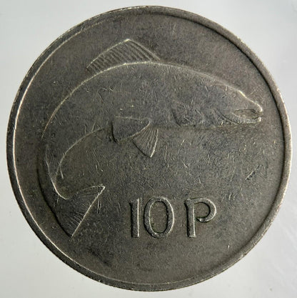 1976 Irish 10p Ten-Pence Coin | Fine Collectable Grade