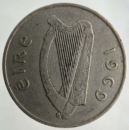 1969 Irish 10p Ten-Pence Coin | Fine Collectable Grade