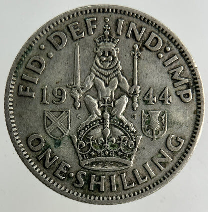1944 George VI Shilling Silver Coin | Collectable Grade