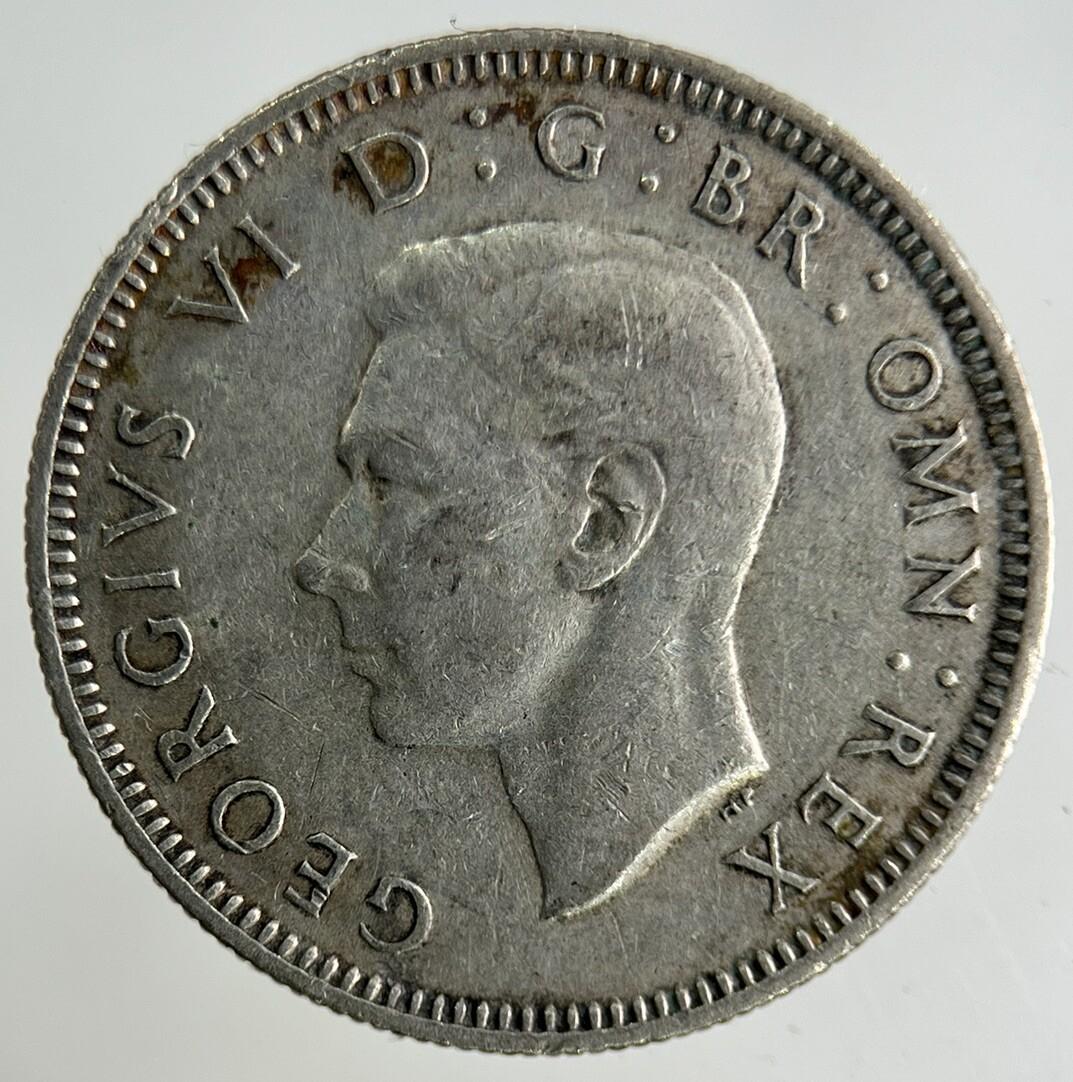 1945 George VI Shilling Silver Coin | Fine Collectable Grade