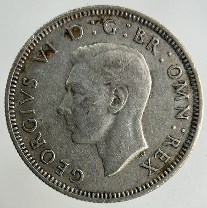 1945 George VI Shilling Silver Coin | Fine Collectable Grade